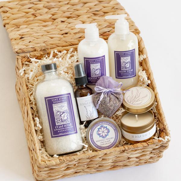 Deluxe Lavender Gift Basket