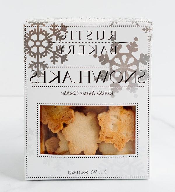 Snowflake Vanilla Butter Cookies
